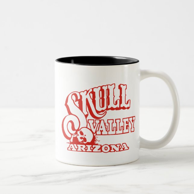 Två tonar muggen med skalledalen, den Arizona Två-Tonad Mugg (Höger)