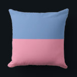 Två tonblått och Rosa Nursery Cushion Kudde<br><div class="desc">Före den stora dagen om du är osäker.</div>