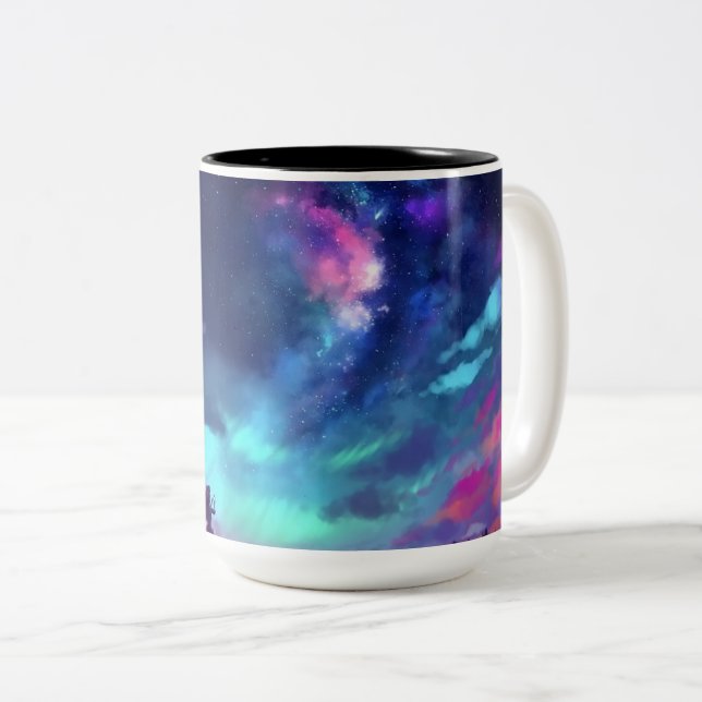 Två-Tone Mugg (Framsida höger)