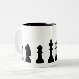 Två-Tone Mugg Chess