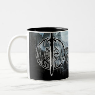 Två-Tone Mugg, Valhalla Oliver   Rune Två-Tonad Mugg