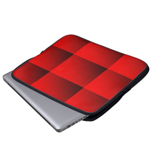 Två Tone Red Laptop sleeve (Framre botten)