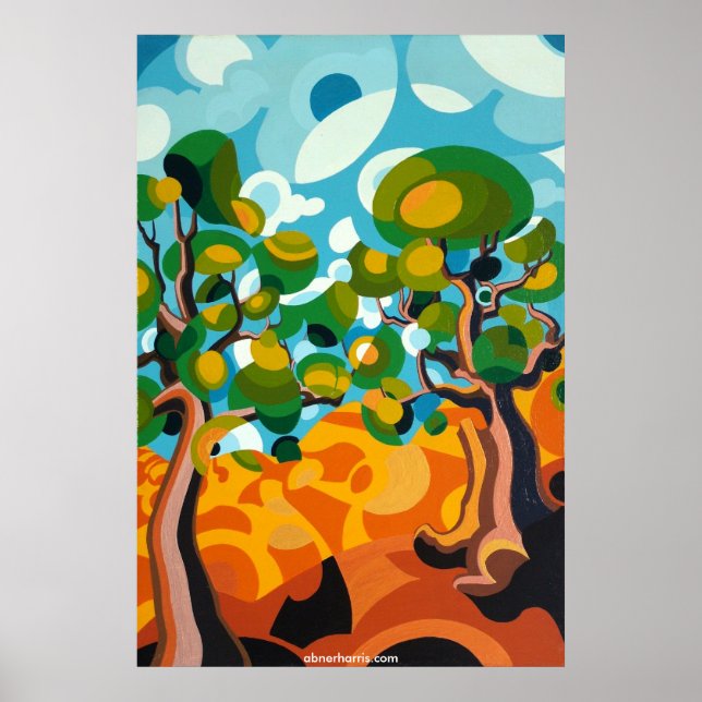 Två Träd Poster (Framsidan)