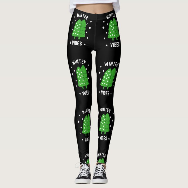 Två Träd Winter Vibes Leggings (Framsida)