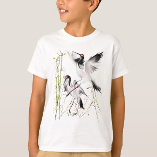 Två tranar i Bamboo-skjortor T Shirt