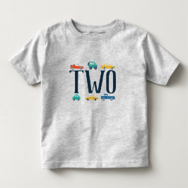 Två Transport Birthday Shirt T Shirt