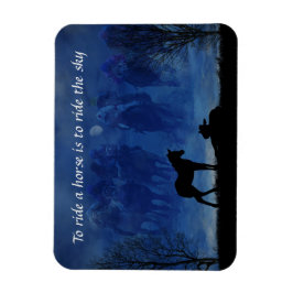 Två tupplur av Racehorse Foals Flexible Magnet