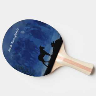 Två tupplur av Racehorse Foals Ping Pong Paddle Pingisracket