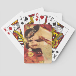 Två turer av Vår (av Stefan Luchian) Casinokort