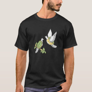 Två turturduvor 12 dagar jul Julafton Pajamas T Shirt