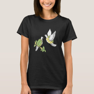 Två turturduvor 12 juldagar t shirt