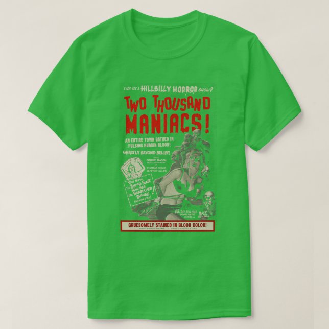 Två tusen maniker t shirt (Design framsida)