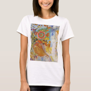 Två unga flickor bland Blommor, Redon T Shirt