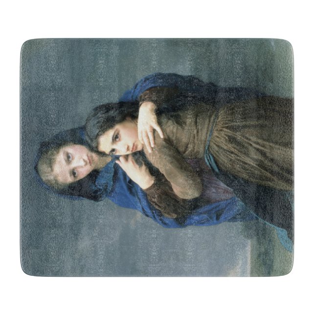 Två unga flickor långt hemifrån (av W.A. Bouguerea (Framsidan)