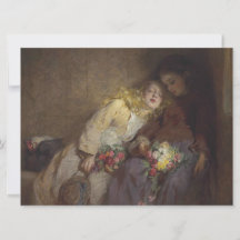 Två unga flickor som återvänder hem