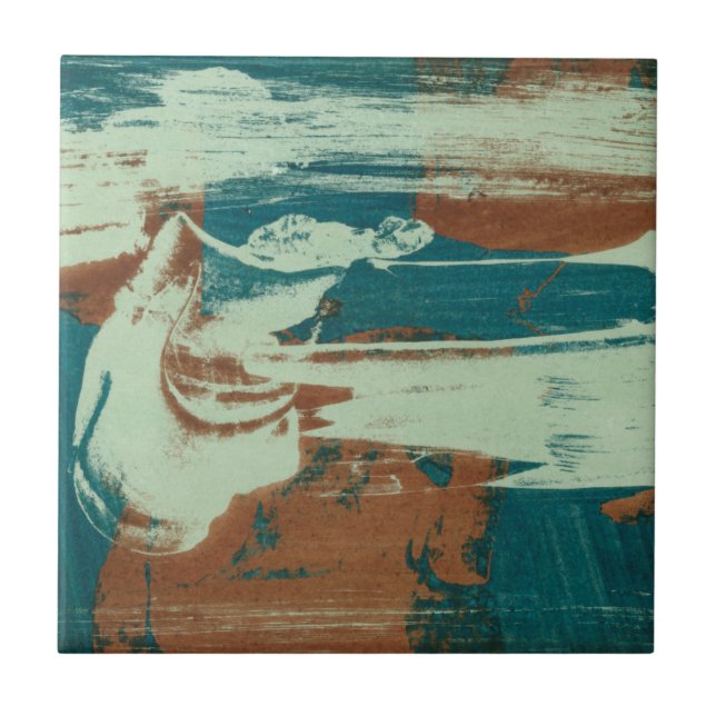 Två upp norr kakelplatta (Framsidan)