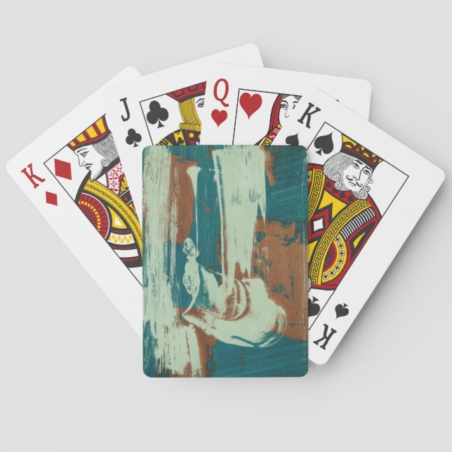 Två upp norr kortlek (Baksidan)