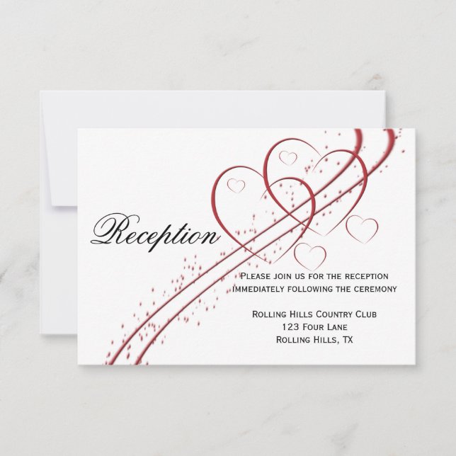 Två utfrågningar som en mottagning inbjudningar (Framsida)