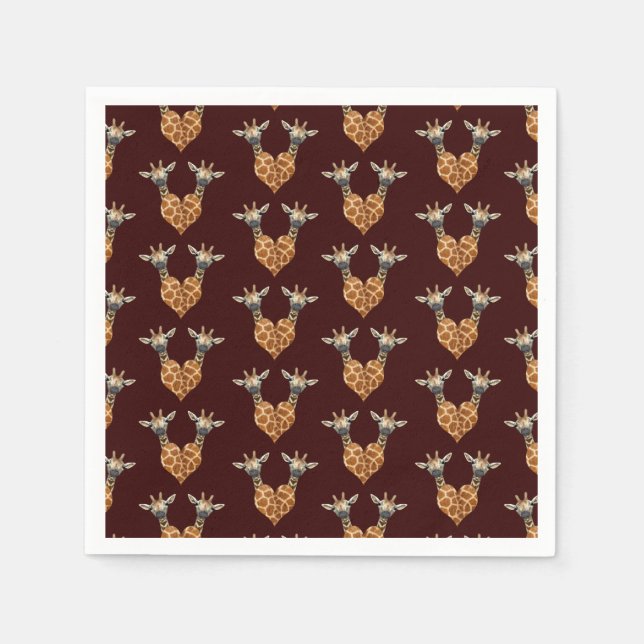 Två vackra gåvor pappersservett (Framsidan)