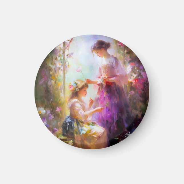 Två vänner magnet (Framsidan)