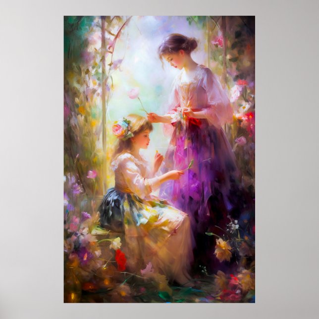 Två vänner poster (Framsidan)