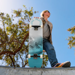 Två Vargar Soul Mates Dd Brand Mini Skateboard Bräda 18,5 Cm