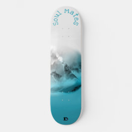 Två Vargar Soul Mates Dd Brand Mini Skateboard Bräda 18,5 Cm