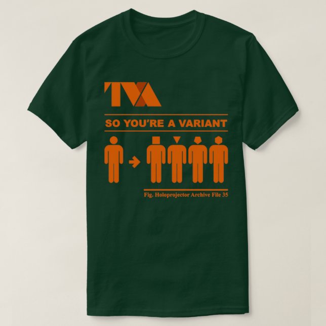 TVA VARIANT T SHIRT (Design framsida)