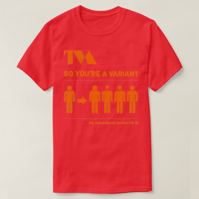 TVA Variant T Shirt (Design framsida)