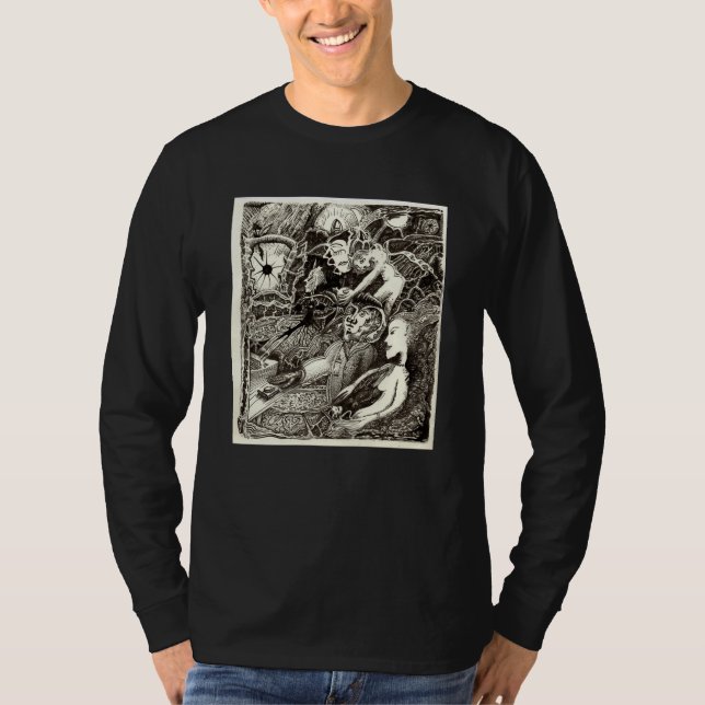 Två världar, vid Brian Benson. T-shirt (Framsida)