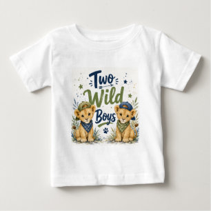 Två vilda pojkars födelsedagsfest t shirt