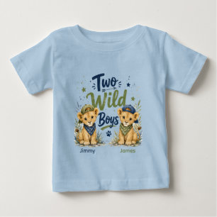 Två vilda pojkars födelsedagsfest t shirt