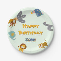 Två Vilder 2:a födelsedagen: Sahfari Animals Cute