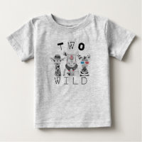 Två Vilder | Andra födelsedagen T Shirt