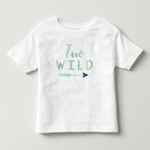 Två Vilder Blue Tribal Hipster Arrow Birthday Shir Tee Shirt