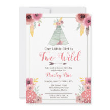 Två Vilder Boho Girls andra födelsedag