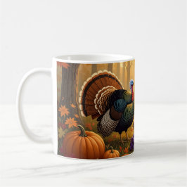 Två Vilders turkonThanksgiving Kaffemugg