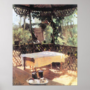 Två Vin-glasögon av John Singer Sargent Poster