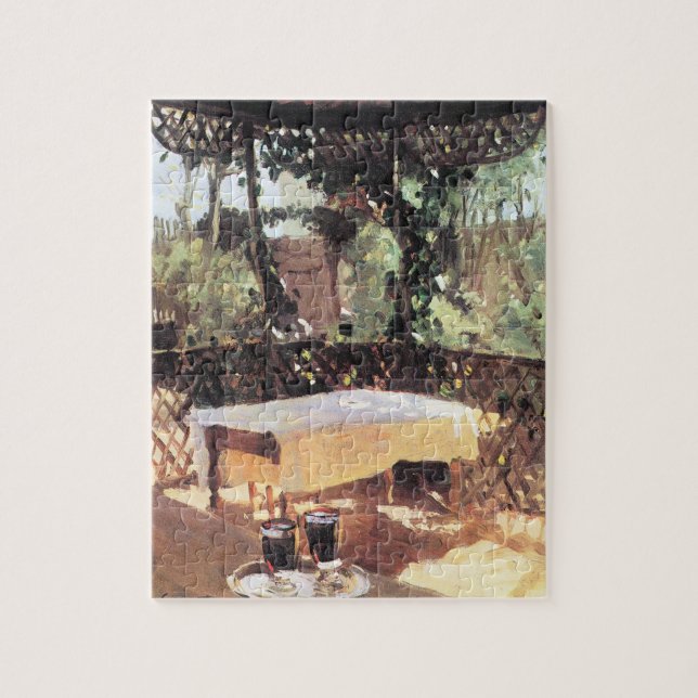 Två Vin-glasögon av John Singer Sargent Pussel (Vertikal)