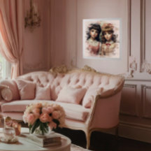 Två Vintagar - Girls Doll Core Antique