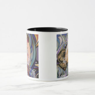 Två Vintage Art Deco-kvinnor av S. Chompre Mugg