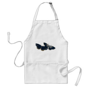 Två Vintage Butterflies Förkläde