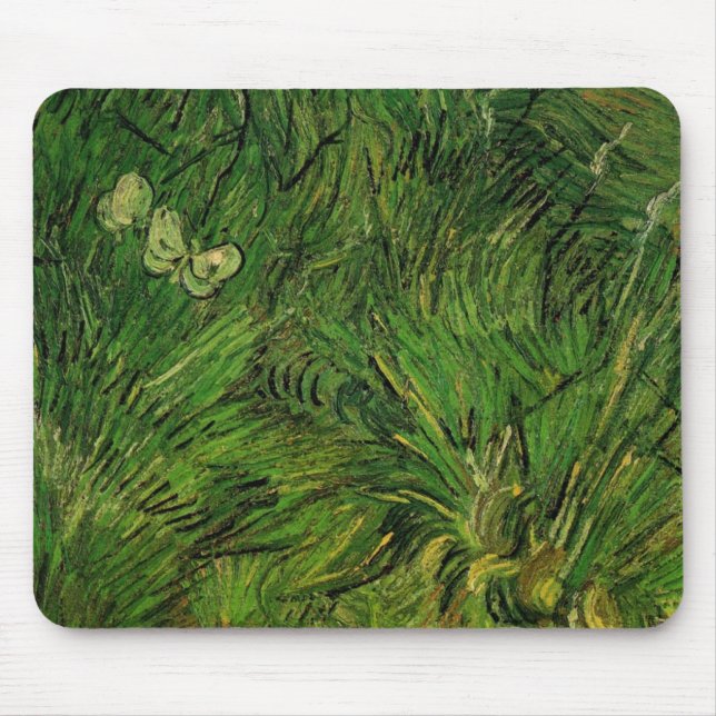 Två vita fjärilar av Vincent van Gogh Musmatta (Framsidan)