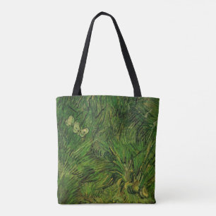 Två vita fjärilar av Vincent van Gogh Tygkasse