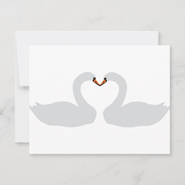 två vita svanar-ikonen (Framsida)