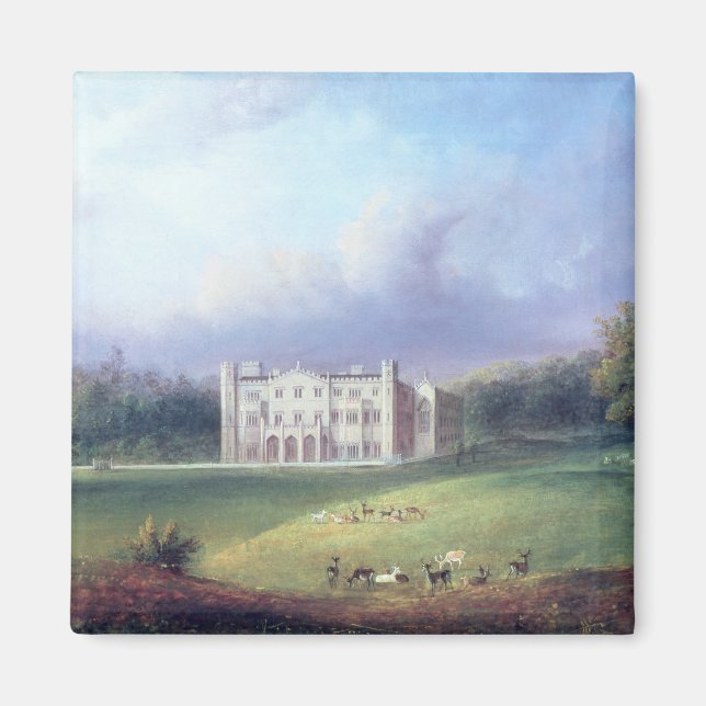 Två vyer av Apley Priory Magnet (Framsidan)