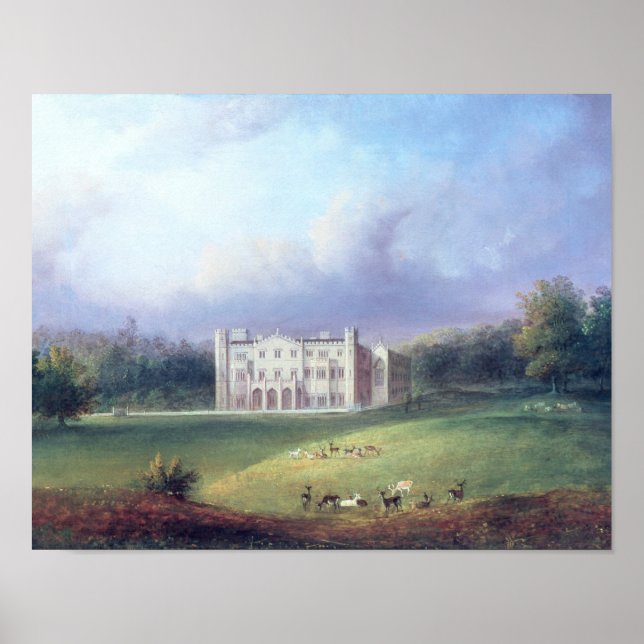 Två vyer av Apley Priory Poster (Framsidan)