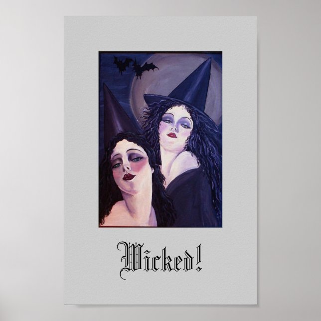 Två Wicked Witches Poster (Framsidan)
