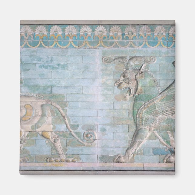 Två Winged Griffins från Palace Magnet (Framsidan)