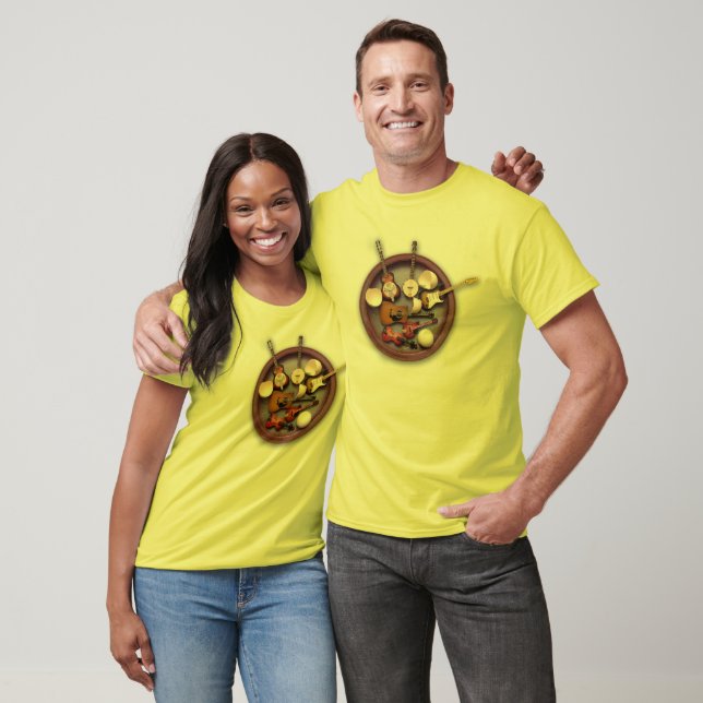 Tvåäggsskramblare Manar T (svart) Tee (Unisex)